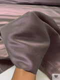 Italian Double-Sided Heavy Lamé Satin - Mauve Taupe