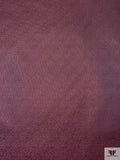 Italian Wavy Ripple Metallic Brocade - Metallic Magenta / Black