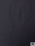 Italian Dotted Textured Brocade - Black