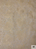 Floral Guipure Lace - Cream