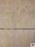 Floral Guipure Lace - Cream