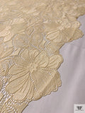 Floral Guipure Lace - Cream