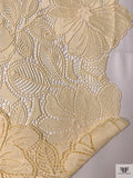 Floral Guipure Lace - Cream