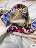 Exotic Floral Printed Tricot Knit - Multicolor