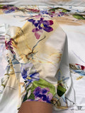Exotic Floral Printed Tricot Knit - Multicolor