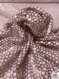Stacked Sequined Tulle - Blush Nude / White