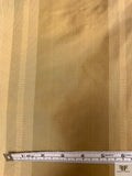 Striped Yarn-Dyed Silk Taffeta - Golden Khaki