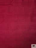 Italian Ottoman-Like Burnout Velvet - Burgundy