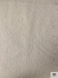 Floral Burnout Velvet - Off-White