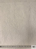 Floral Burnout Velvet - Off-White
