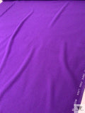 Italian Solid Double Wool Crepe - Amethyst Purple