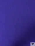 Italian Solid Double Wool Crepe - Navy Purple