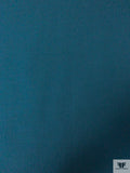 Italian Solid Double Wool Crepe - Dark Teal
