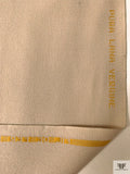 Italian Solid Double Wool Crepe - Beige