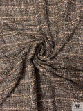Italian Tweed Suiting - Browns / Greys / Black