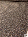 Italian Tweed Suiting - Browns / Greys / Black