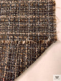 Italian Tweed Suiting - Browns / Greys / Black
