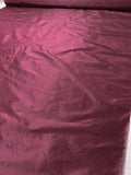 Yarn-Dyed Iridescent Silk Taffeta with Pin Dot Pattern - Berry Red
