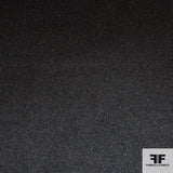 Double-Faced Wool Coating - Black - Fabrics & Fabrics NY