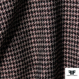 Houndstooth Suiting - Black/Red/White