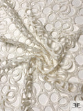 Italian Circle Swirls Guipure Lace - Ivory