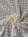 Swiss Paisley Guipure Lace - Light Ivory