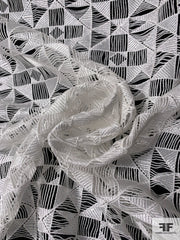 Geometric Guipure Lace - Off-White  FABRICS & FABRICS – Fabrics & Fabrics