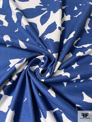 50x140cm Blue White Porcelain Printed Linen Cotton Fabric Handmade Sewing  Tissue Telas Para Patchwork Quilting Textiles