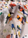 A Bird Convservatory Printed Cotton Voile - Multicolor