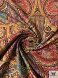 Marrakesh Paisley Printed Cotton Twill - Multicolor