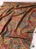 Marrakesh Paisley Printed Cotton Twill - Multicolor