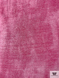 Tie-Dye Printed Super Fine Cotton-Rayon Jersey Knit - Bubblegum Pink