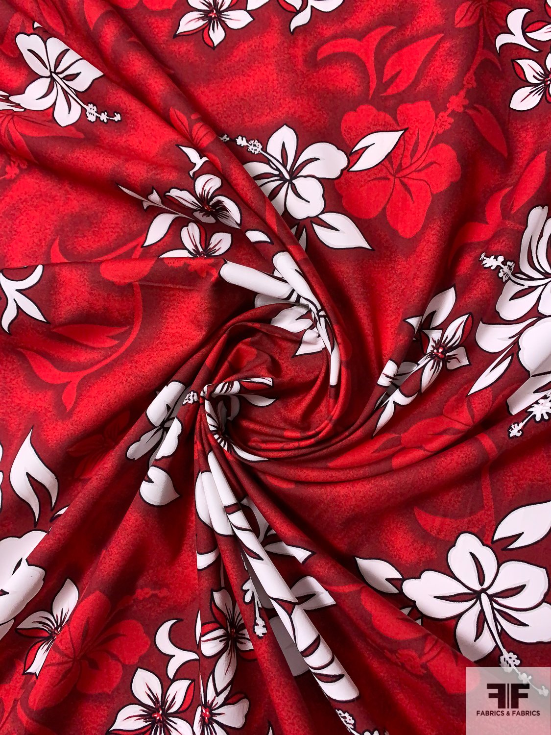 Vibrant Floral Printed Cotton Poplin - Red/White/Black | FABRICS & FABRICS Fabrics & Fabrics Vibrant Floral Printed Cotton Poplin - Red/White/Black | FABRICS & FABRICS Fabrics & Fabrics