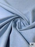 Basic Medium-Weight Stretch Cotton Oxford - Blue / White