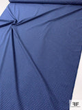 Gingham Yarn-Dyed Cotton Shirting - Navy / Blue / White