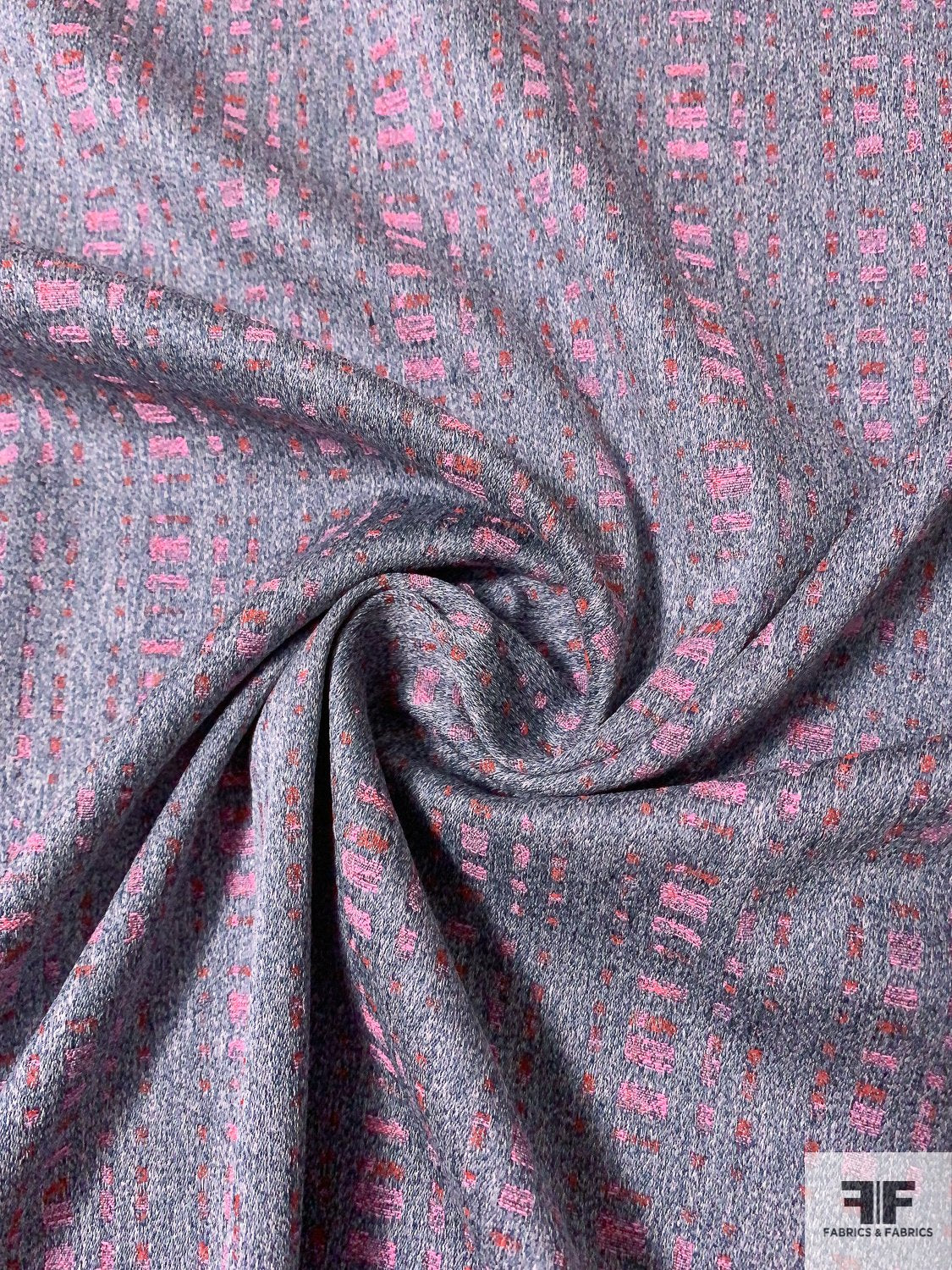 Cotton Denim Jacquard Fabric