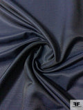 Double Faced Satin with Slightly Raised Weaving - Navy / Black