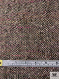 Italian Donegal Wool Tweed Suiting - Shades of Grey / Multicolor