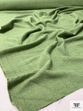 Italian Basic Cotton Tweed - Moss Green
