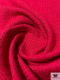Italian Basic Cotton Blend Suiting - Cranberry Red