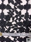 Lela Rose 3D Floral Guipure Lace - Black  FABRICS & FABRICS – Fabrics &  Fabrics