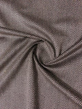 Herringbone Cotton-Poly Velveteen - Light Grey / Black