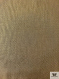 Italian Ralph Lauren Fine Cotton Blend Foil Printed Twill Lamé - Antique Gold