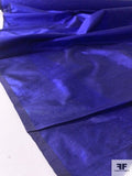 Silk and Lurex Tissue Lamé - Electric Royal Blue