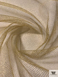Made in England Metallic Tulle - Gold