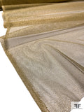 Made in England Metallic Tulle - Gold