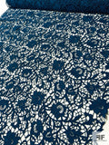 Marchesa Floral Corded Guipure Lace - Adriatic Sea