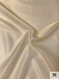 Italian Slightly Crisp Silk and Lurex Organza - Light Gold
