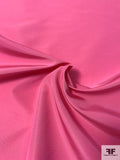 Solid Fused-Back Silk Faille - Coral Pink