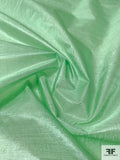 Italian Solid Gauzy-Look Silk Organza - Seafoam Green